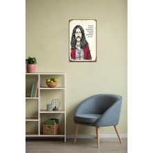 TeknoKapsül Rakıda Bir Ayranda Bir Içmesini Bilene Barış Manço Mdf Tablo DRTR0053