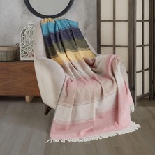 TeknoKapsül Soley | | Akrilik Skoç Tv Örtüsü 130 x 170 cm Hardal Sarısı