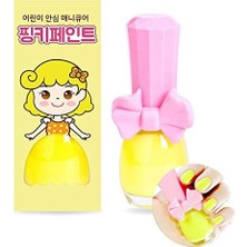 TeknoKapsül I'm Pinky Kids Nail Paint Fresh Lemon Çocuklar Için Soyulabilir Oje