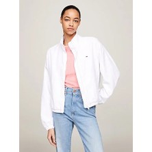 Tommy Hilfiger Kadın Beyaz Rüzgarlık