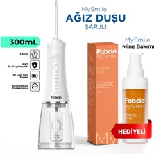 Fabcio Mysmile 7 In 1 Smart Taşınabilir Ağız Duşu + Diş Mine Bakım Serumu Hediye