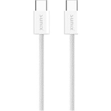 TeknoKapsül 60W Hızlı Şarj Usb-C Örgülü Data ve Şarj Kablosu IP10