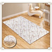 Evneşe 6m2 Lastikli Halı Örtüsü Desenli H43-A