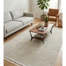 Woolen Home Lizbon Koleksiyonu Modern Desenli Akrilik Makine Halısı