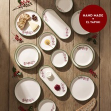 Aryıldız Rosella Yeşil 14 Parça 6 Kişilik Kahvaltı Takımı