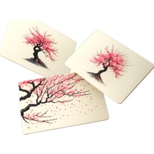 Tangem Wallet Kripto Para Cüzdanı (Nfc-Soğuk Cüzdan)(3'lü Kart)Blooming Sakura
