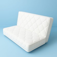 YAGMURETİCARET Yagmurhome 120*190*15 Bambu Kumaş Katlanır Yaysız Sünger Yatak