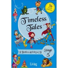 TeknoKapsül Timeless Tales Stage 5 8 Books Activity CD