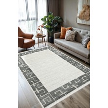 Woolen Home Saloon Koleksiyonu Akrilik Iplik Jüt Taban Lüks Halı