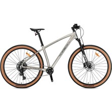 27.5j Kron Xc 150 Pro Hd Dağ Bisikleti - Mat Bej Gri - 38 Kadro