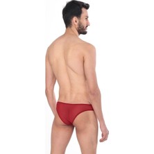 Jeu Jeu Sheer Slip – Transparan Tül, Ultra Hafif, Esnek Erkek Slip