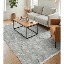 Woolen Home Lizbon Koleksiyonu Modern Desenli Akrilik Makine Halısı
