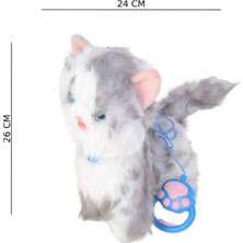 Keskin Sound Uzaktan Kumandalı Yürüyen Peluş Kedi
