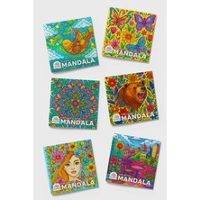 Art Terapi Mandala Yayınları Yetişkinler Için Mandala Boyama Kitabı 6'lı Set