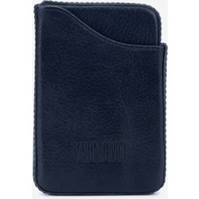 Valmenti Unisex Hakiki Deri Lacivert Kartlık 1148 064 Krtlk Y26 Lacıvert
