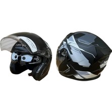 Nero 528 Mat Siyah - Gri Çenesiz Açık Kask Fiyatları ve Özellikleri