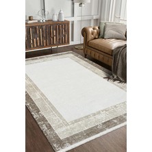 Woolen Home Saloon Koleksiyonu Akrilik Iplik Jüt Taban Lüks Halı