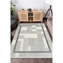 Woolen Home Saloon Koleksiyonu Akrilik Iplik Jüt Taban Lüks Halı