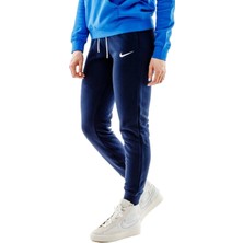 Nike Sportswear Essential Fleece Fermuar Cepli Kadın Lacivert Eşofman Altı