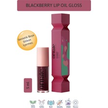 Ornate Blackberry Lip Oil Gloss | Dolgunlaştırıcı & Nemlendirici & Parlatıcı Dudak Yağı / Blackberry 5 ml
