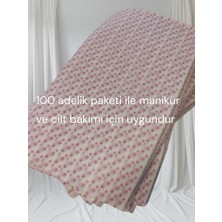 Akaworld Manikür-Pedikür ve Cilt Bakımına Uygun Havlu 40X22CM Tek Kullanımlık Havlu 100 Adet