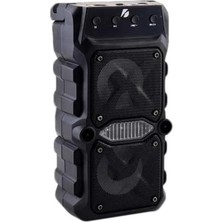 Asiltech Ses Bombası Kablosuz Bluetooth Hoparlör Çift Çıkışlı Yüksek Ses Kaliteli Hoparlör