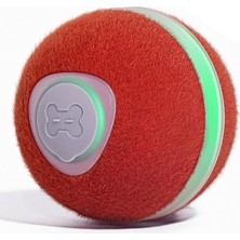 Cheerble Wicked Ball M3 Interaktif Şarjlı Kedi Oyun Topu Kırmızı