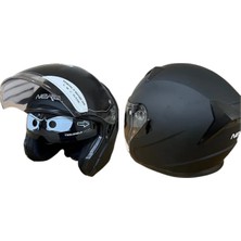 Nero 528 Mat Siyah Çenesiz Açık Kask Fiyatları ve Özellikleri