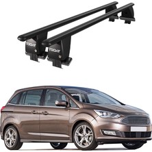Today Auto Royal Ford C-Max Iı (2010-2019) Uyumlu Siyah Ara Atkı Port Bagaj Tavan Barı