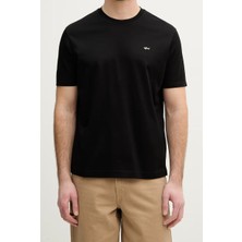 Paul & Shark Erkek Kısa Kol Bisiklet Yaka Rahat Kesim Siyah-Altın T-Shirt 26411016-11G