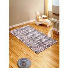 Evneşe 6m2 Lastikli Halı Örtüsü Desenli S81-B