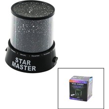 Go İthalat Ay - Yıldız Görselligece Lambası Pilli - Usbli Gün Işık - Renkli Işıkrenk Değiştirme - Manuel Dönerli (5224)