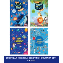 The Kitap Çocuk Çocuklar Için Zeka Geliştiren Bulmaca Seti (4 Kitap)