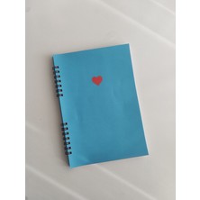 Beticraft Çizgili Defter, Okul Defteri, Not Defteri, Spiralli Ajanda Boy, A5 Boy Defter
