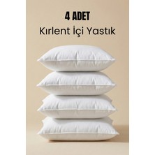 Mefaks Tekstil 4'lü Silikon Dolgulu Kırlent Içi Yastık 43X43 cm