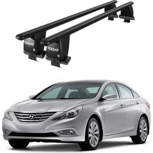 Today Auto Royal Hyundai Sonata Vı (2009-2014) Uyumlu Siyah Ara Atkı Port Bagaj Tavan Barı