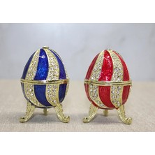 Erdo Ticaret Buğz Swarovski Taşlı Yumurta - Model 5