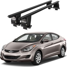 Today Auto Royal Hyundai Elantra (2011-2015) Uyumlu Siyah Ara Atkı Port Bagaj Tavan Barı