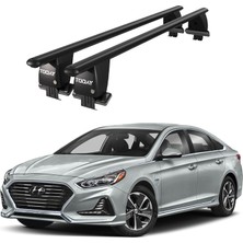 Today Auto Royal Hyundai Sonata Vıı (2015-2019) Uyumlu Siyah Ara Atkı Port Bagaj Tavan Barı