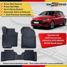 Hyundai I20 Paspas Araca Özel 2020 ve Sonrası Derin Havuzlu Paspas Bosse North Serisi