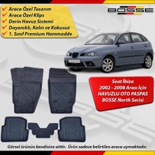 Seat Ibiza Paspas Araca Özel 2002-2008 Arası Derin Havuzlu Paspas Bosse North Serisi