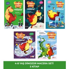 The Kitap Çocuk 4-8 Yaş Dinozor Macera Seti (5 Kitap)