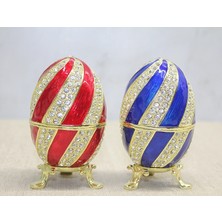 Erdo Ticaret Buğz Swarovski Taşlı Yumurta - Model 8