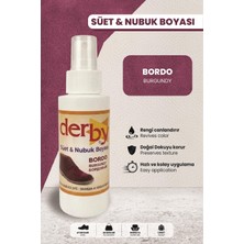 Derby Bordo Süet Nubuk Renk Yenileyici Sprey 100 ml – Ayakkabı & Çanta Boyası