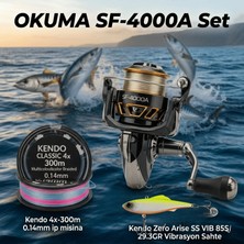 Navitek Okuma Safyre SF-4000A 7+1bb -Kendo 0,14MM 4x-Zero Arise Ss Vıb 85S