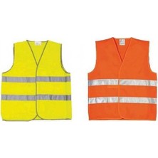 Sarı Reflektörlü Fosforlu Ikaz Yeleği