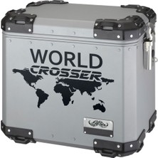Mr.sticker CSE1-250140 World Crosser Map Sticker Siyah