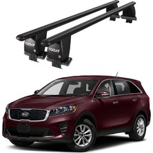 Today Auto Royal Kia Sorento (2019-2020) Uyumlu Siyah Ara Atkı Port Bagaj Tavan Barı