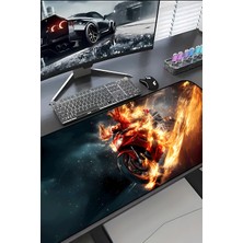 Charmbi Motoscyle 30X70 Procontrol Mouse Pad Gaming Mousepad Kaymaz Taban Büyük Oyuncu Ultra Pürüzsüz
