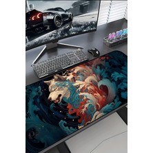 Charmbi Savaşçı Ulu Kurt 30X70 Procontrol Mouse Pad Gaming Mousepad Kaymaz Taban Büyük Oyuncu Ultra Pürüzsüz